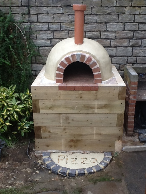 how to build an outdoor pizza oven